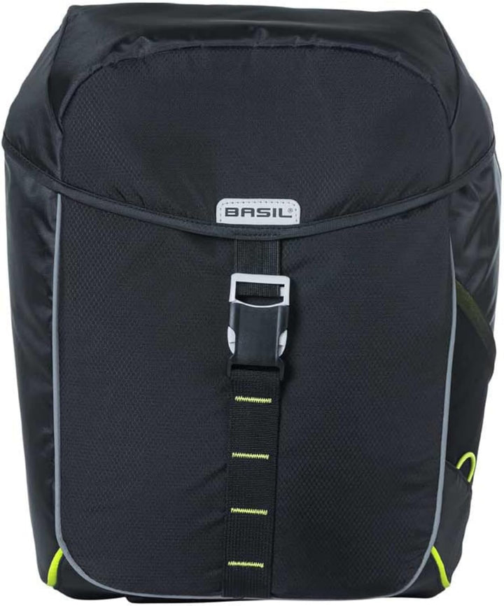 Basil Miles Fahrradtasche 34 x 17 x 43 cm Schwarz (Black), 34 x 17 x 43 cm Schwarz (Black)
