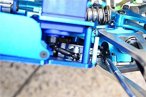 GPM for Traxxas 1/16 Mini E-Revo, Mini Slash, Mini Summit Aluminum Steering Assembly - 3 Pcs Set Gra