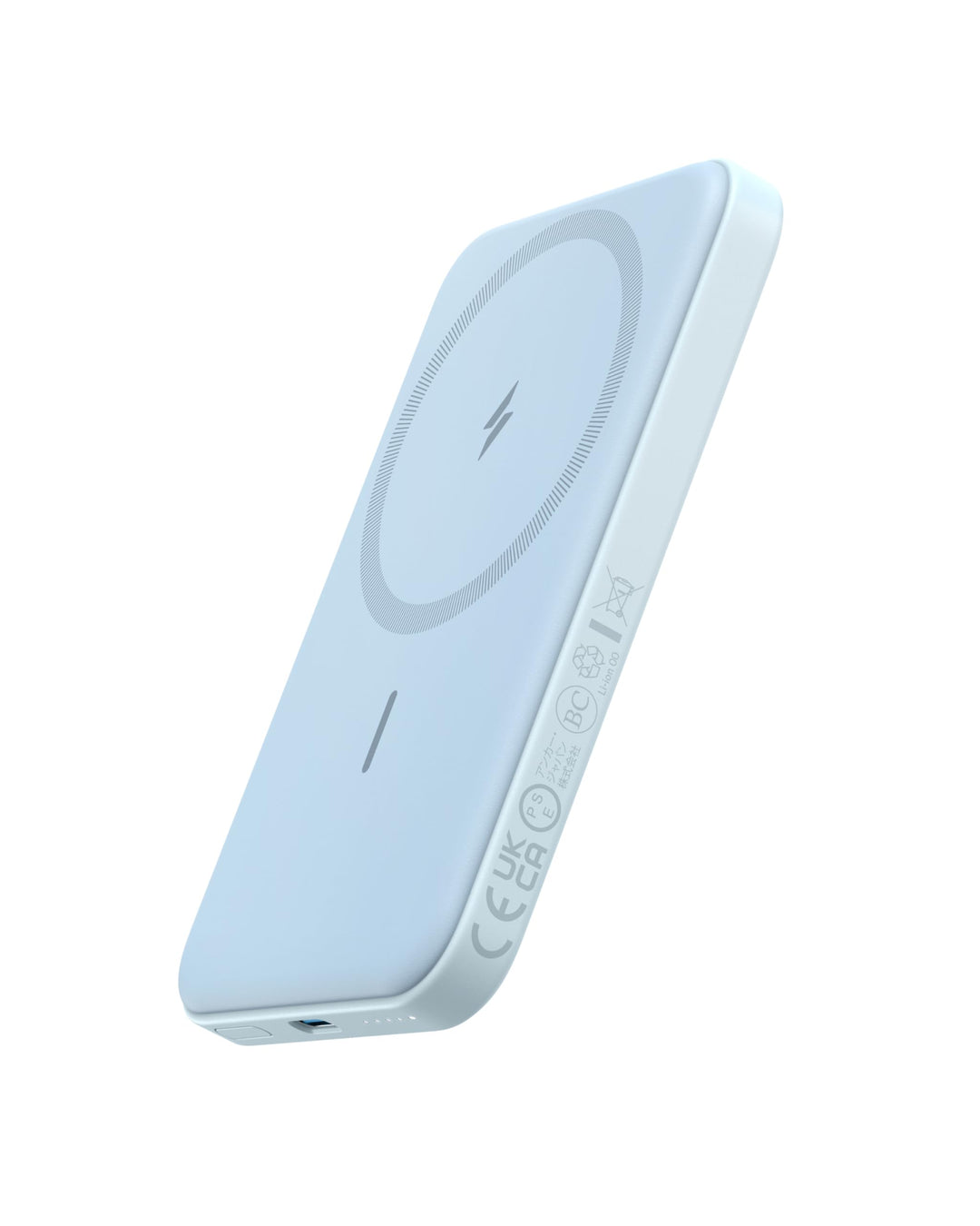 Anker 621 Magnetic Battery (MagGo), 5000mAh magnetische Powerbank mit USB-C Kabel, Nur kompatibel mi