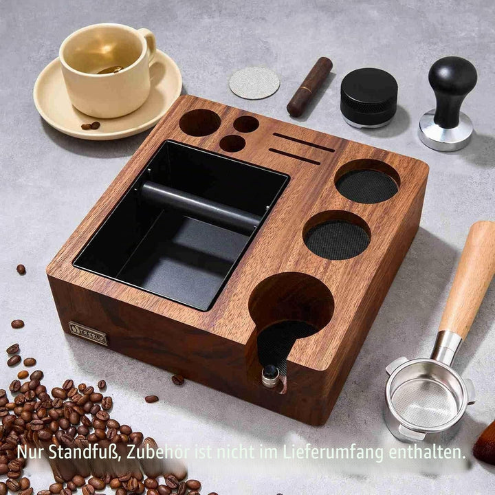 Buachois Kaffee Tamping Station 51/54 mm Klopfbox Tamperstation, Espresso Tampingstation Aufbewahrun