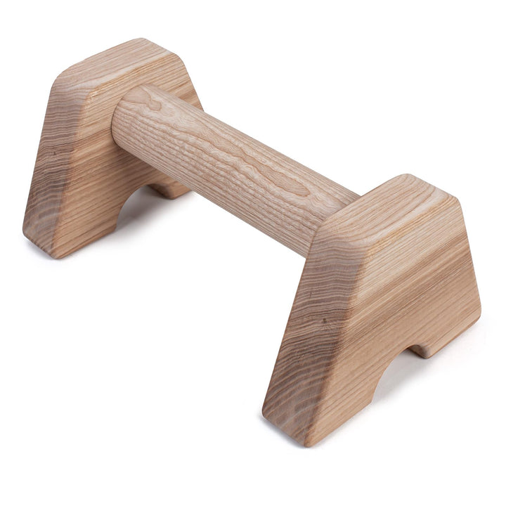 HELLUX Liegestützgriffe Holz | Parallettes Calisthenics Equipment | Handstand Griffe | Turn Zubehör
