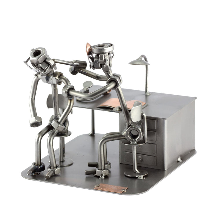 Steelman24 I Schraubenmännchen HNO-Arzt I Made in Germany I Handarbeit I Geschenkidee I Stahlfigur I