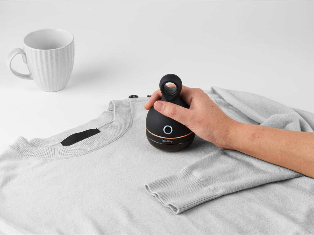 Beldray Fusselrasierer Elektrisch, USB Aufladbarer Fusselentferner mit 45 Min Laufzeit, XL Kleiderbü