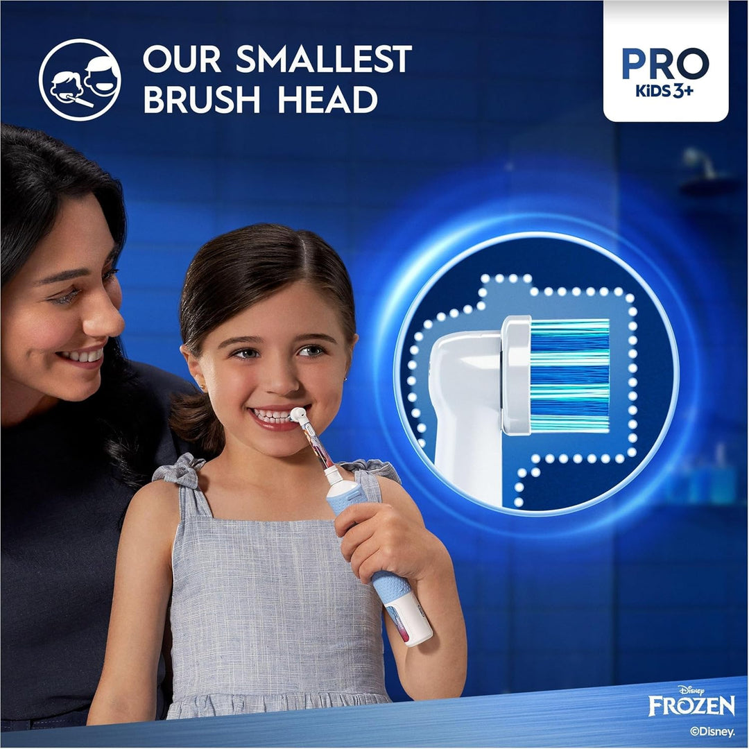 Oral-B - Vitality Pro Kids Frozen HBOX, Batteriebetrieben, Zahnbürste, Schwarz