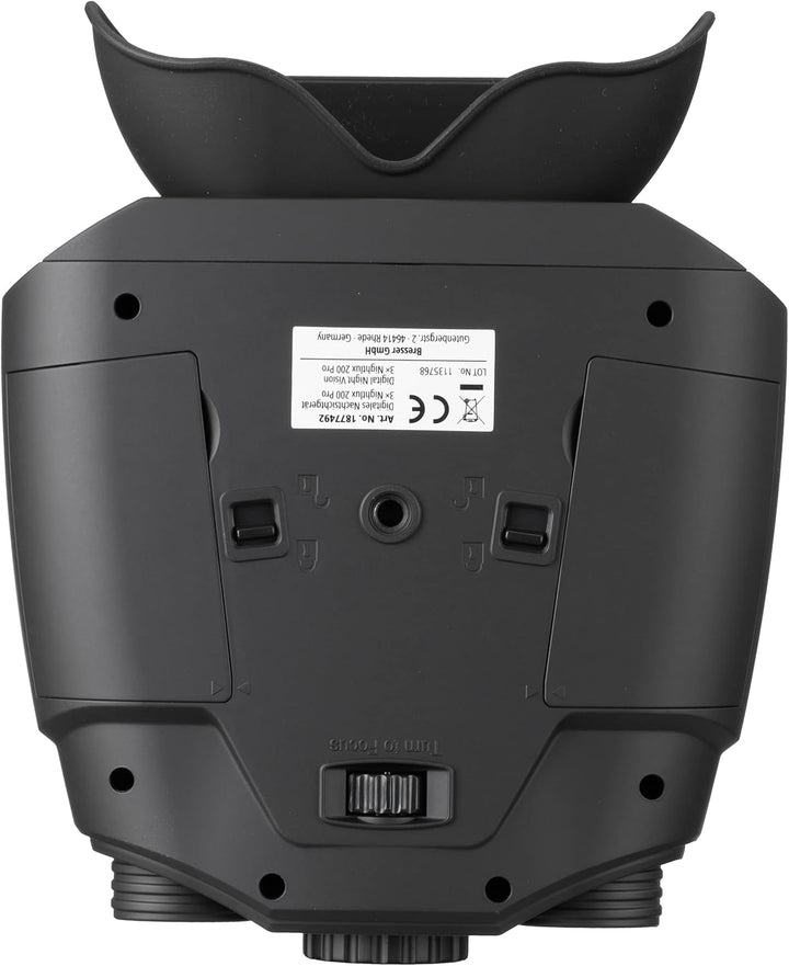 Bresser digitales Nachtsichtgerät Binokular 3X Nightlux 200 Pro mit digitalem Zoom (2-Fach), Infraro