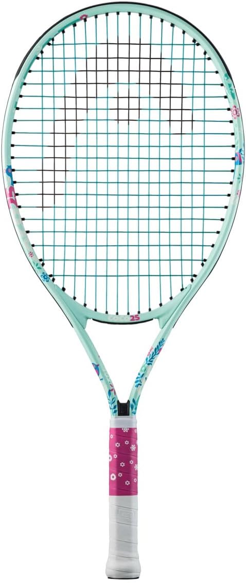HEAD Coco 25 Tennisschläger, Rosa/Hellblau, 8-10 Jahre