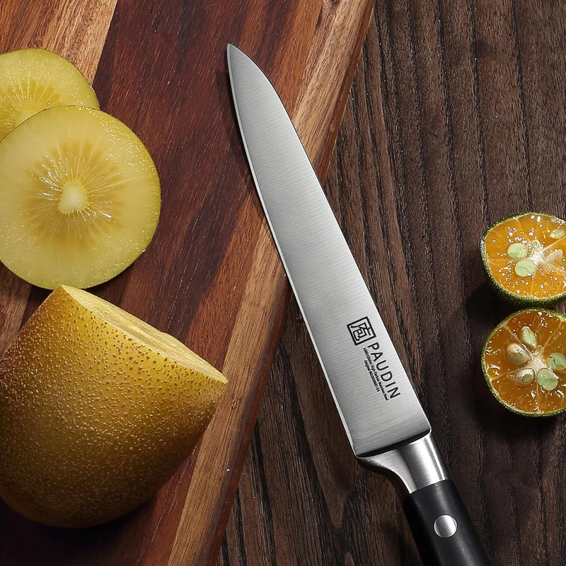 PAUDIN Allzweckmesser 12 cm profi Küchenmesser als Gemüsemesser Kochmesser Obstmesser aus Deutscher