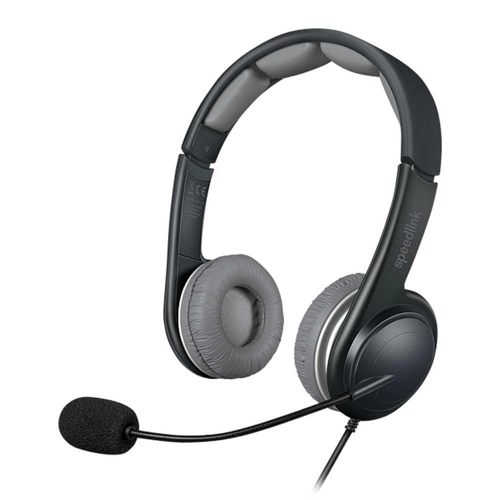 Speedlink SONID Stereo Headset - komfortables Tragegefühl, Stereo Sound für PC/Computer/Notebook, sc