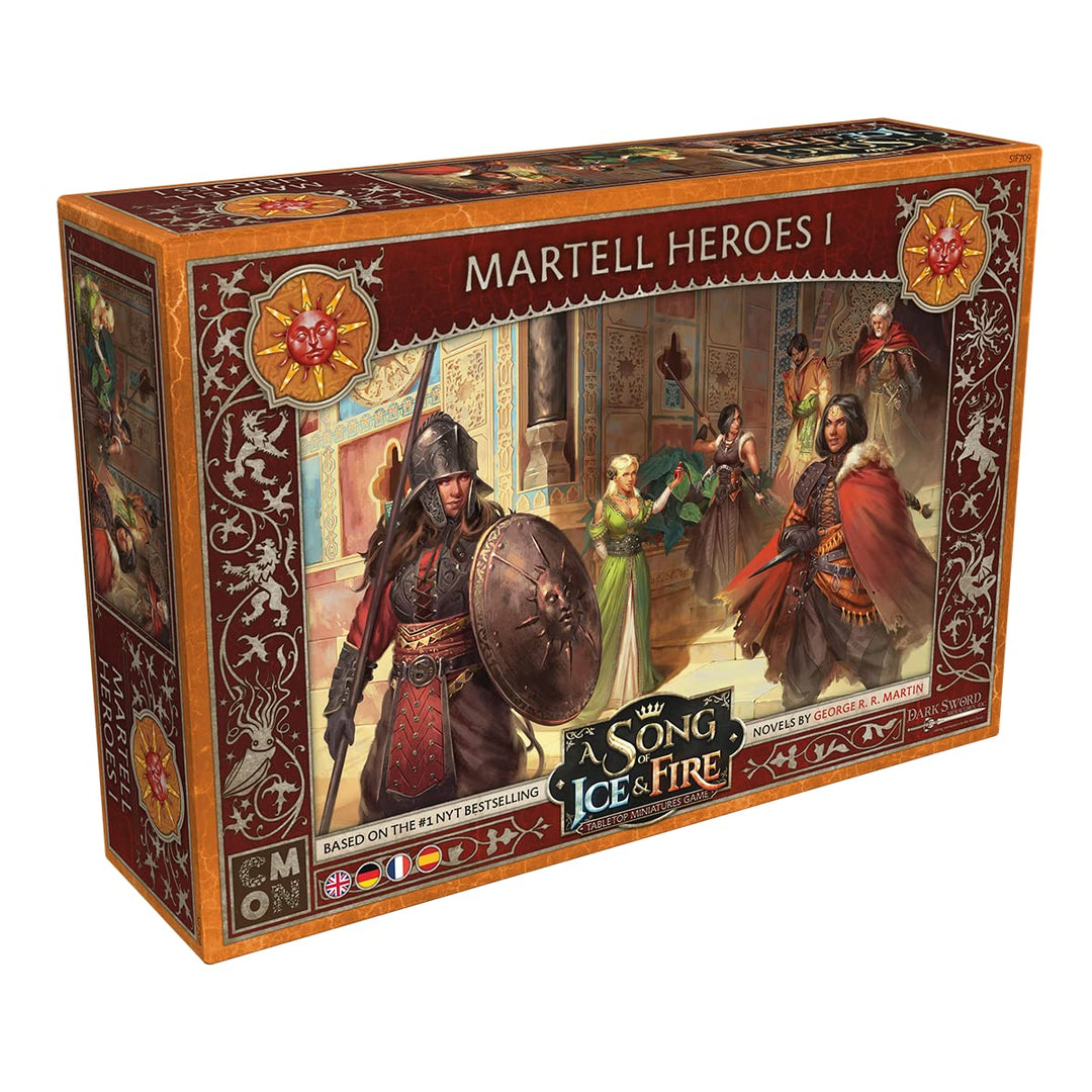 CMON | A Song of Ice &amp; Fire – Helden von Haus Martell I | Erweiterung | Tabletop | 2 Spieler | Ab 14