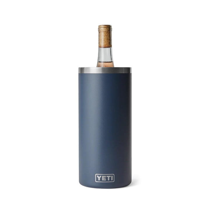YETI Rambler Wine Chiller, Stainless Steel Insulated, Navy, Navy