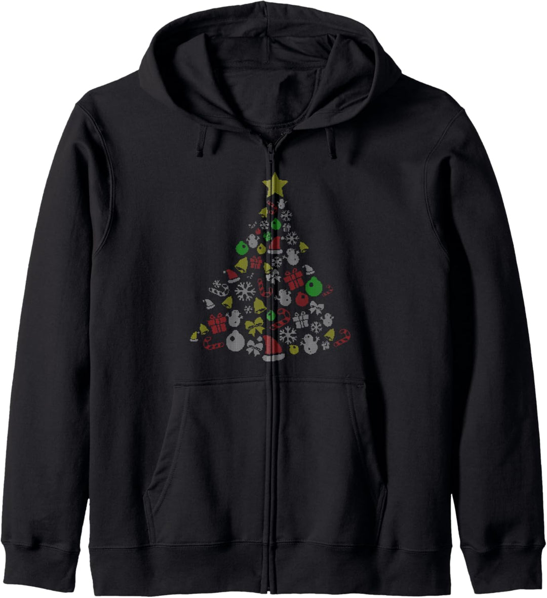 Ugly Christmas Design - Christmas Tree Kapuzenjacke