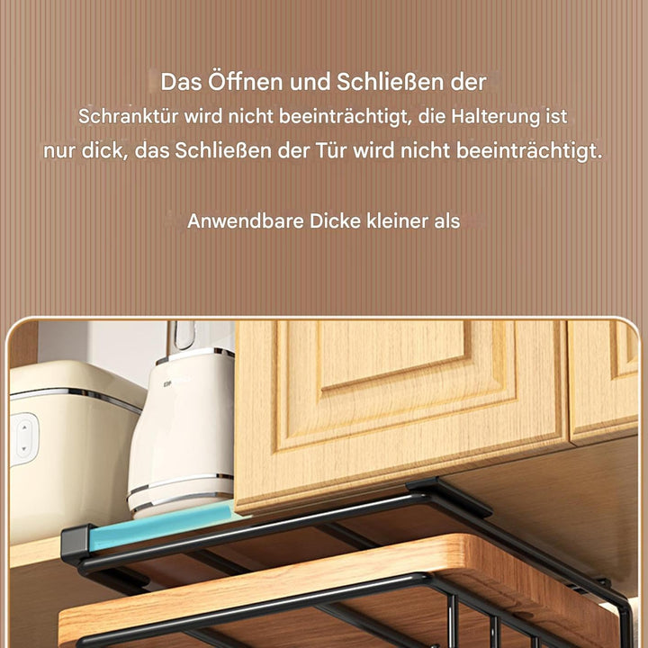 Unter Kabinettsschneidebretthalter - Unter den Sink Steckladeplatten stehen, Kitchen Rack Organizer