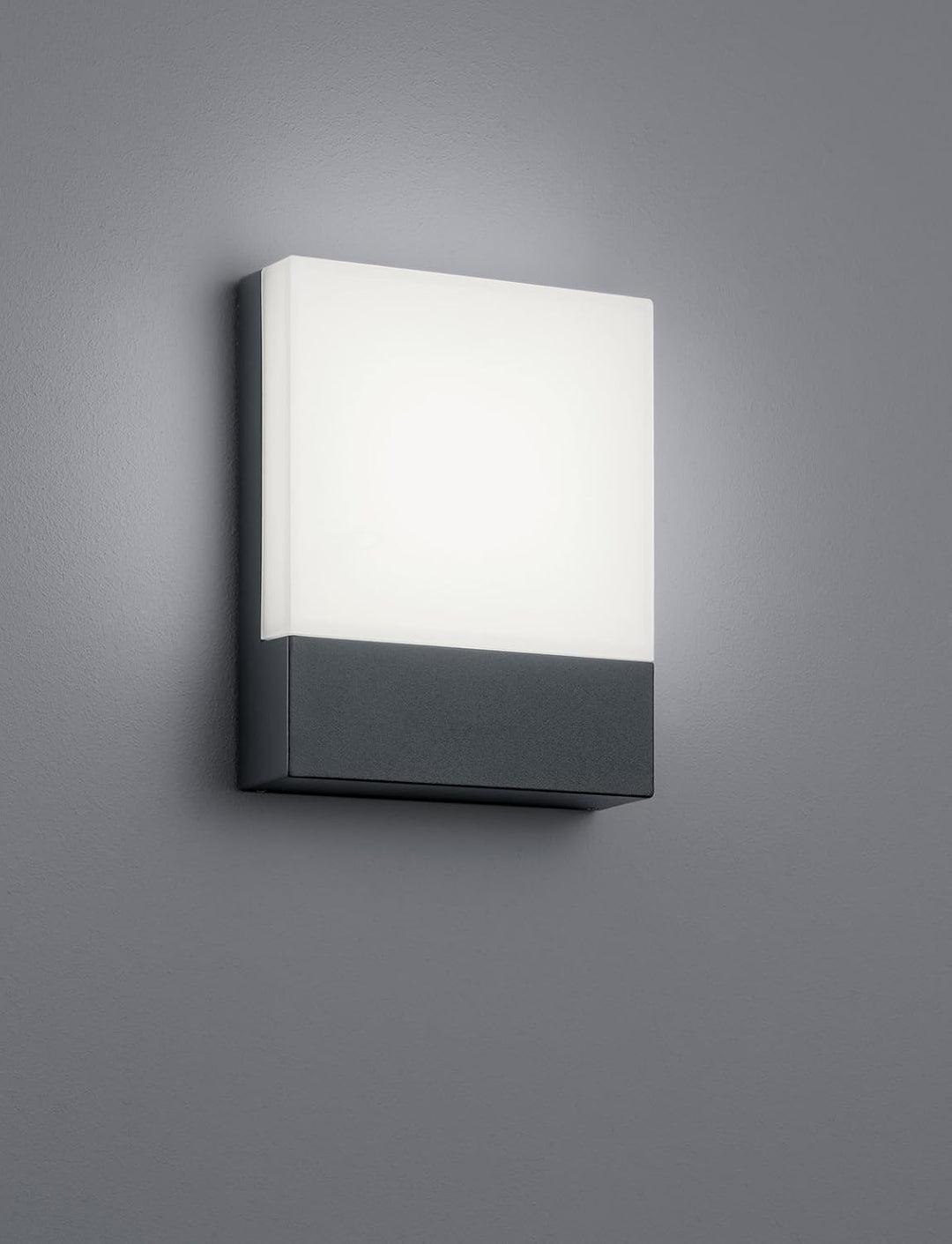 Trio Leuchten LED Aussen Wandleuchte 227760142 Pecos, Aluminium anthrazit, 6 Watt LED N.a., N.a.