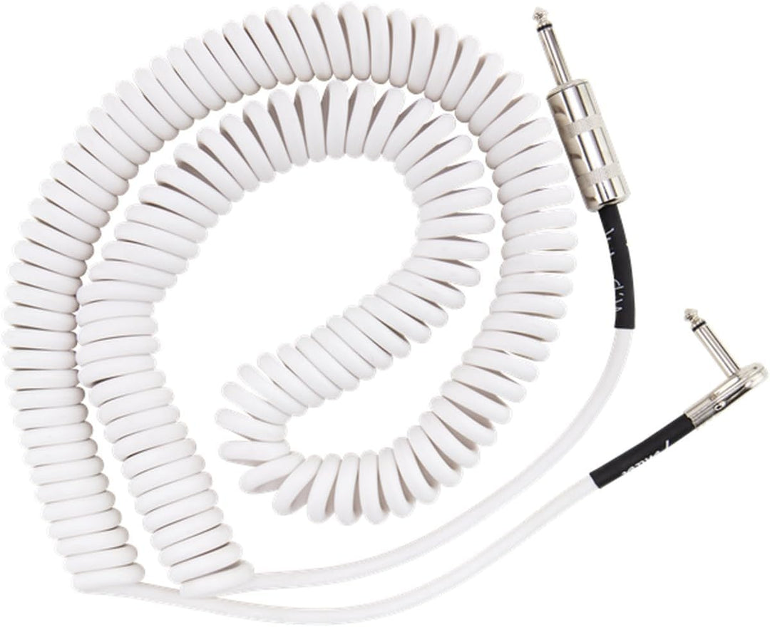 Fender® Hendrix® Voodoo Child® Spiralkabel, white weiss Einzelbett, weiss Einzelbett