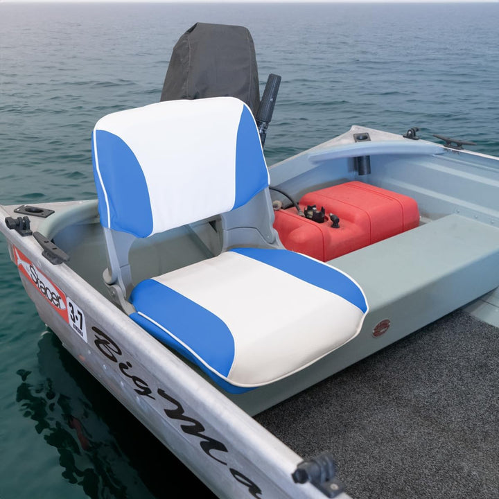 Oceansouth Skipper Klappsitz für Boote Blau/Weiss, Blau/Weiss
