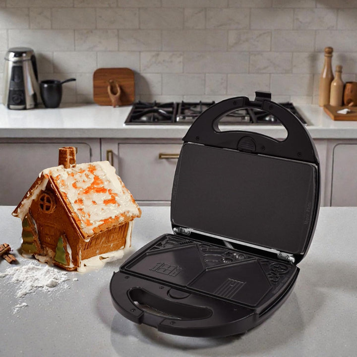 Syntrox Germany Maker Lebkuchenhaus SM-1300W Gingerbread mit herausnehmbaren Backplatten