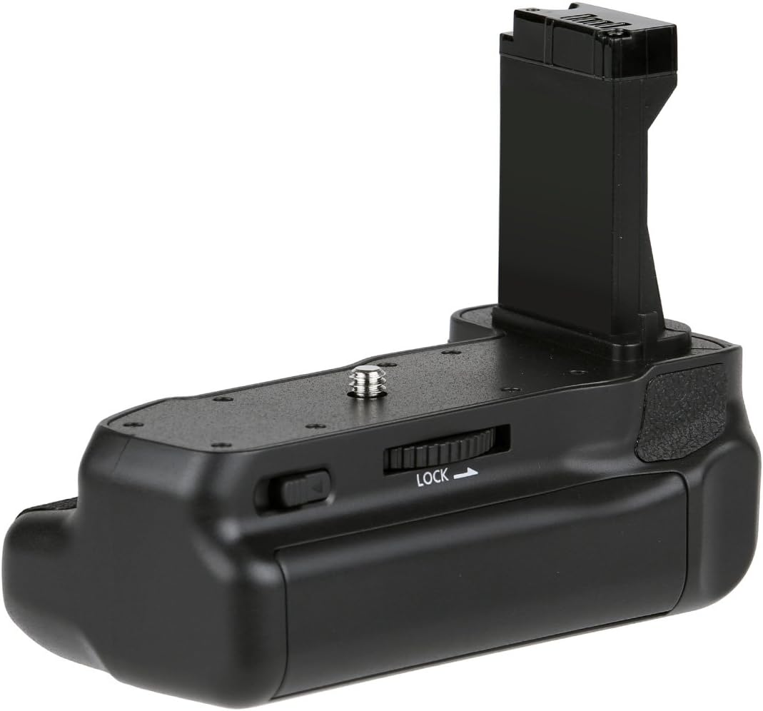 ayex Batteriegriff Kompatibel mit Canon EOS 800D 77D 9000D Rebel T7i Kiss X9i ähnlich BG-1X Akkugrif