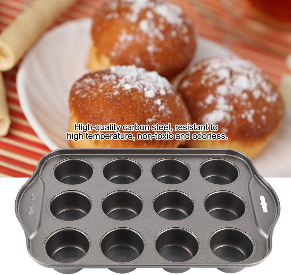 Tnfeeon Kuchenform, Mini-Käsekuchenform aus Kohlenstoffstahl, Rund, mit Abnehmbarem Boden, Antihaft-