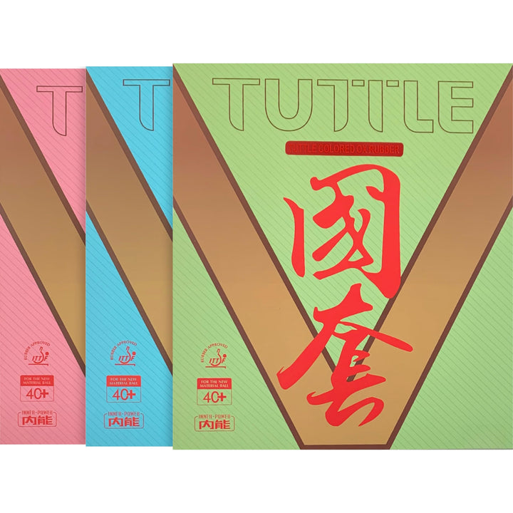 Tuttle Beijing | China Tischtennisbelag | Offensiv | Top Spin | ITTF Zulassung Blau 2.1 mm, Blau 2.1