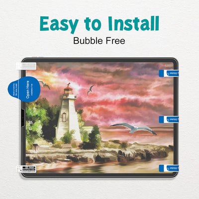 PAPERFEEL [2 Stück Schutzfolie für iPad Pro 12,9 Zoll Modell 2022/2021/ 2020/2018 (6./5./4./3. Gener
