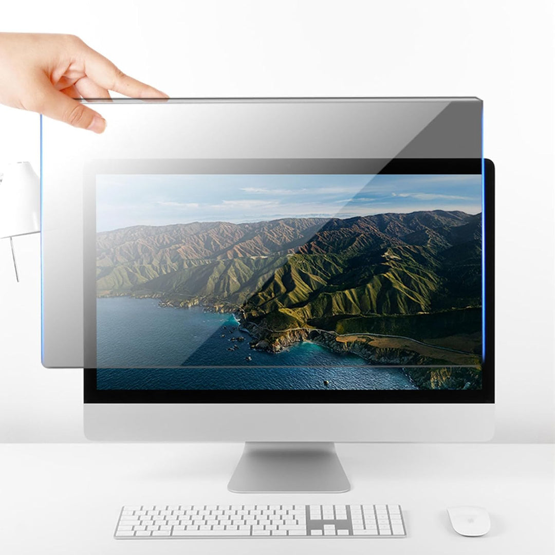 PaceBid 23-24 Zoll Monitor Blickschutzfilter I Privacy Filter für Computer I Desktops Blickschutzfol