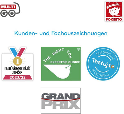 MultiGO VIA 2+1 Set Sandkasten Spielzeug für Kinder ab 3 Jahre -Strassenarbeiter, Auto, Bagger, Lade