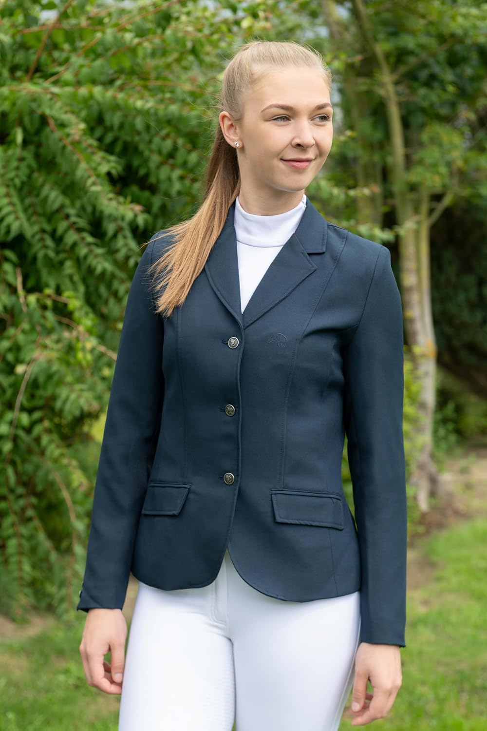 HKM 3341 Turnierjacket Marburg, Reitjacket Reitjacke, dunkelblau Damen 40 40 Dunkelblau, 40 Dunkelbl