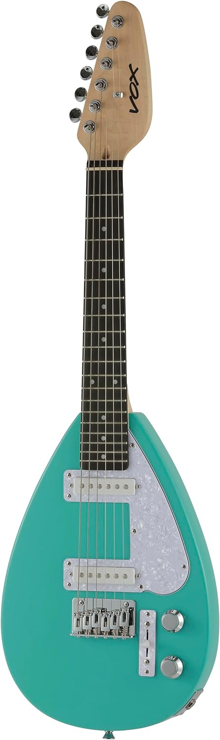 Vox Mark III Mini Electric Guitar - Teardrop - Aqua Green grün, grün