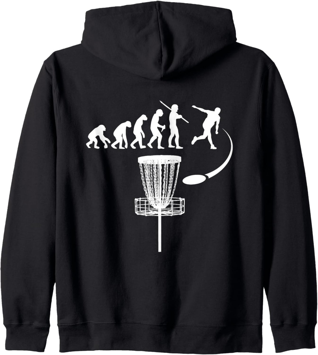 Funny Disc Golf Player Clothes Evolution Humor Men Women Kapuzenjacke
