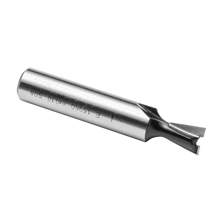 ENT 15960 Gratfräser VHW, Schaft (S) 8 mm, Durchmesser (D) 6,35 mm, NL 7,9 mm, E 7,5°, SL 32 mm, ohn