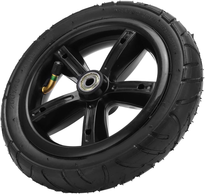 CUEI Scooter-Luftrad, 8 Zoll 200 x 45 aufblasbarer Luftreifen mit Schlauch, Rutschfester, verschleis