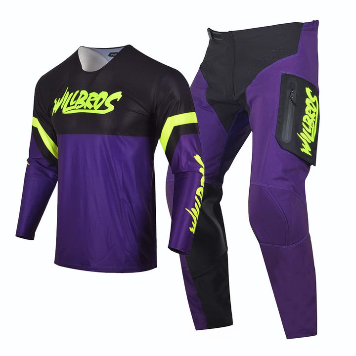 Willbros Motocross Jersey Hose Combo Männer Frauen Dreckiges Fahrrad MX Ausrüstungsset Offroad mit R