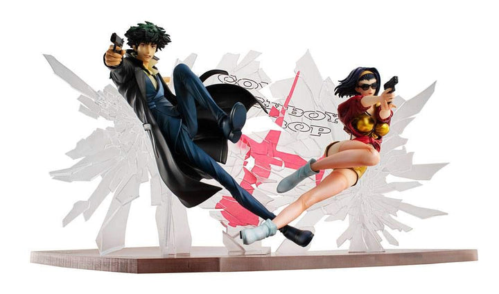 MegaHouse - Cowboy Bebop Spike & Faye 1st Gig PVC Figure Set