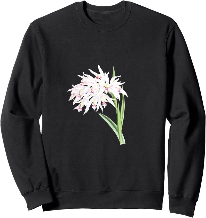 Hübsche Orchideen Sweatshirt