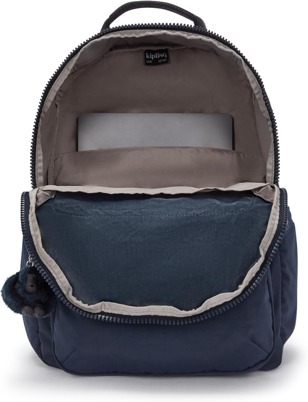 Kipling SEOUL Grosser Rucksack Einheitsgrösse Blue Bleu 2, Einheitsgröße Blue Bleu 2