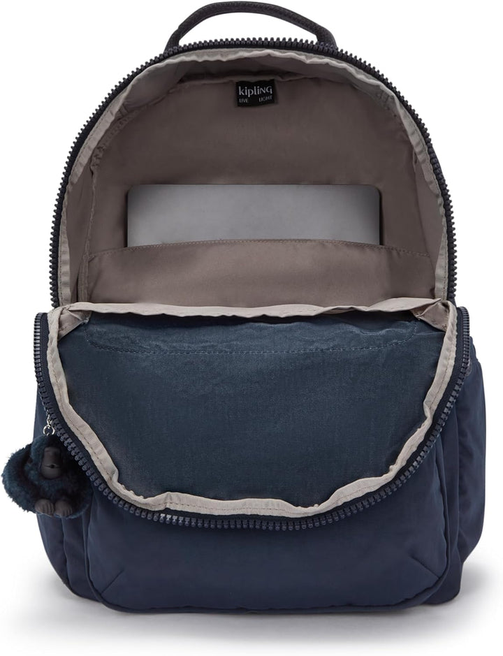 Kipling SEOUL Grosser Rucksack Einheitsgrösse Blue Bleu 2, Einheitsgröße Blue Bleu 2