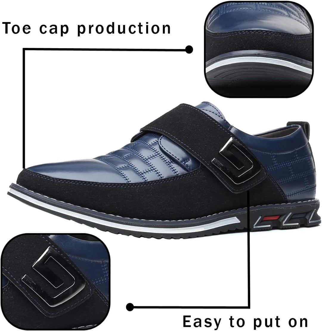 Herren Loafers Premium Leder Komfort Business Casual Oxford Schuhe Kleid Schuhe Mode Kleid Turnschuh
