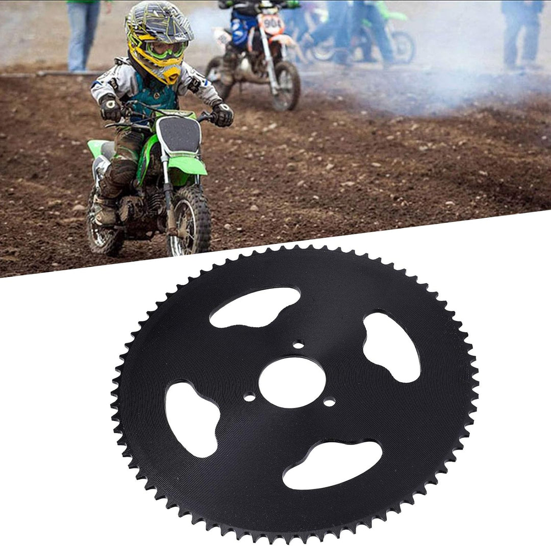 Nikou Kettenrad - Leichtes T8F 74T Zahn 35MM Stahl Kettenrad stabil Motorrad Ersatzzubehör