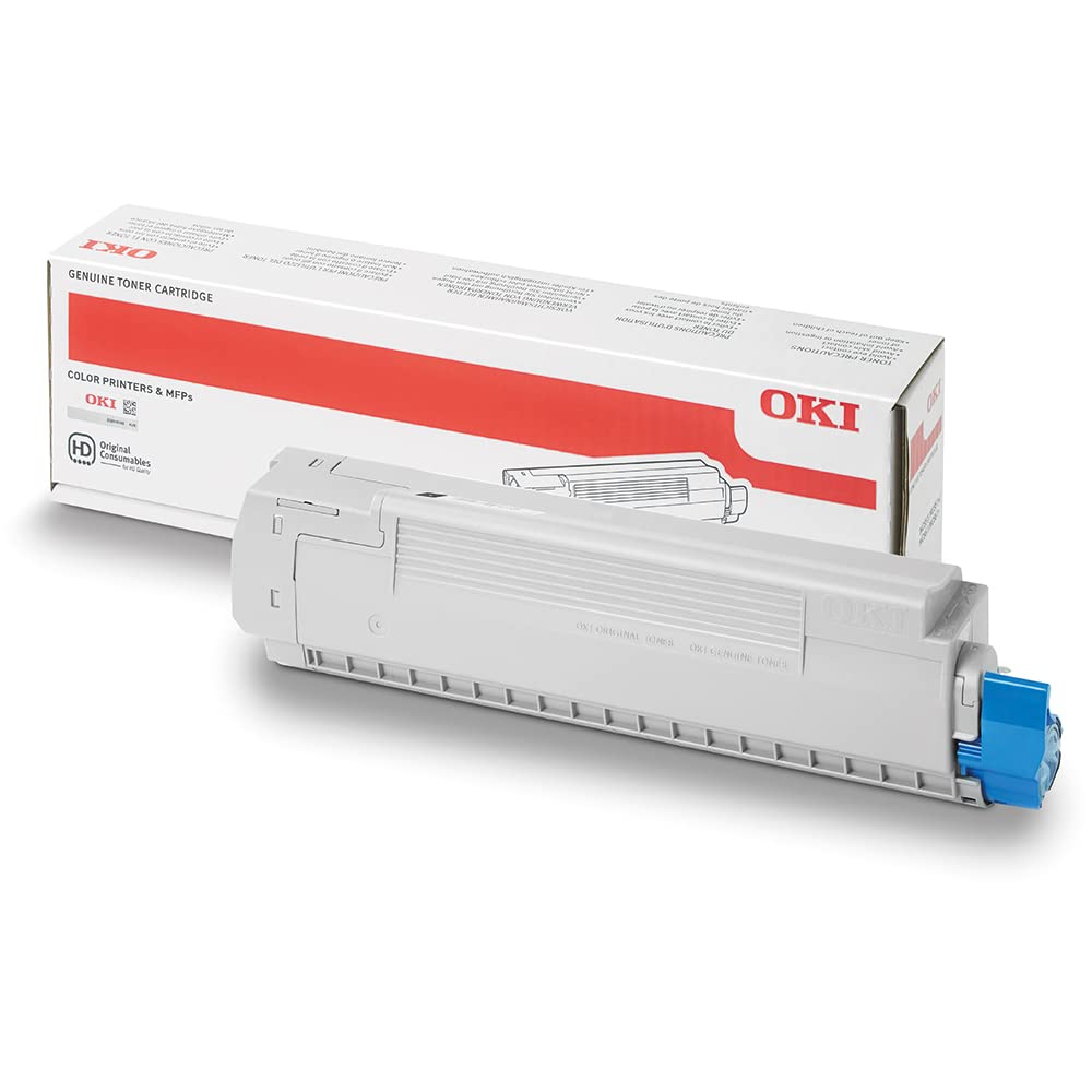 Oki MC873 Toner Schwarz Fuer 15.000 Seiten, 45862818, schwarz
