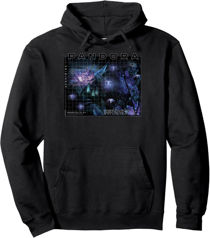 Avatar Pandora Atokirina Connected To All Grid Pullover Hoodie