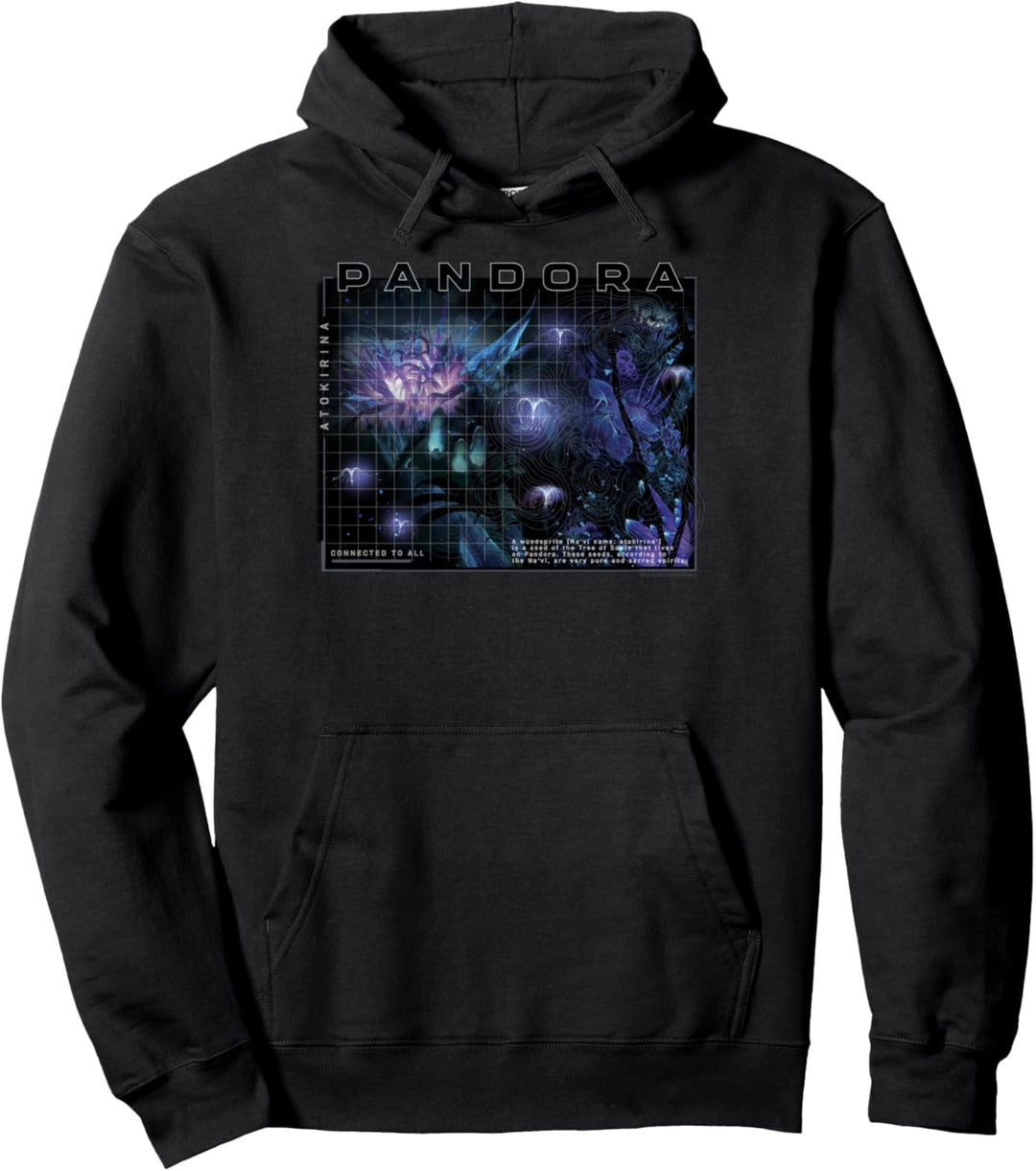 Avatar Pandora Atokirina Connected To All Grid Pullover Hoodie