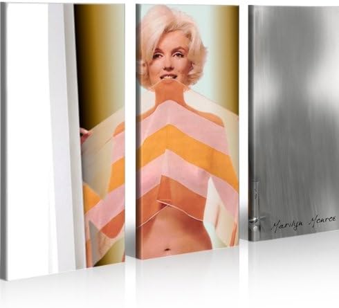 islandburner Bild Bilder auf Leinwand Marilyn Monroe V2 XXL Poster Leinwandbild Wandbild Dekoartikel