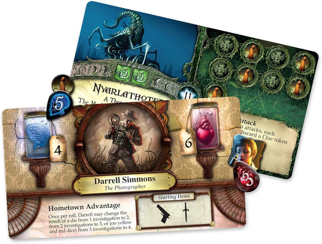 Unbekannt FFGSL05 The Call of Cthulhu Arkham Horror Card Game, Mehrfarbig Älteres Zeichen, Älteres Z