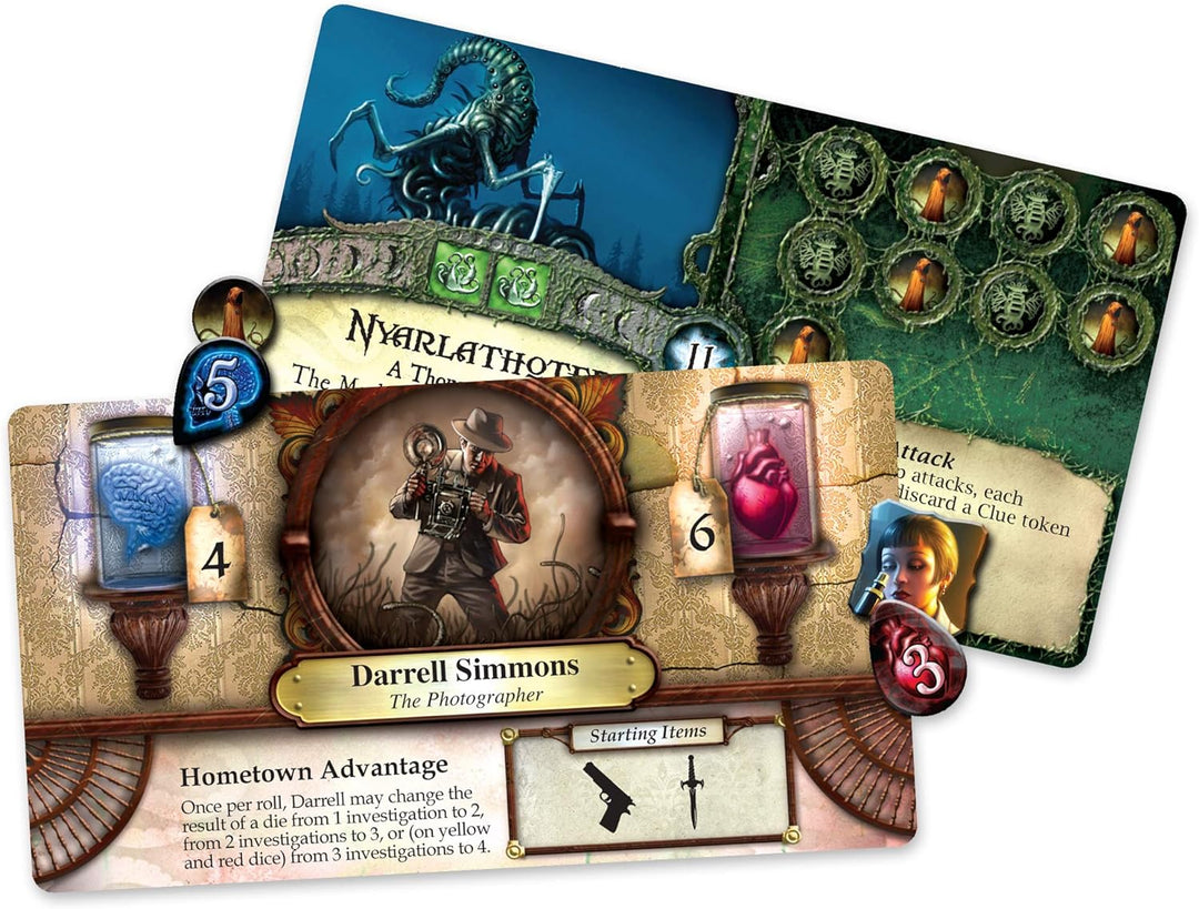 Unbekannt FFGSL05 The Call of Cthulhu Arkham Horror Card Game, Mehrfarbig Älteres Zeichen, Älteres Z
