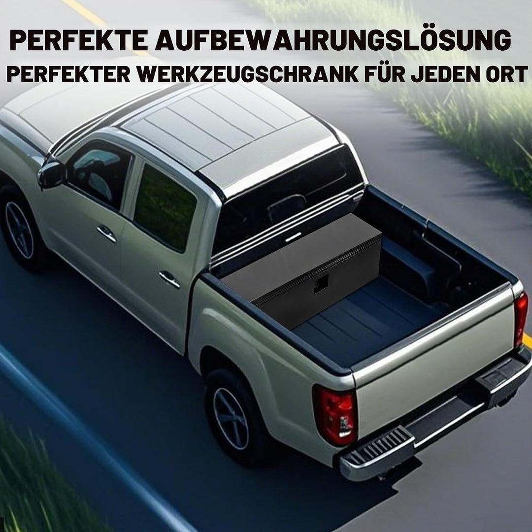 Stahl Werkzeugkasten Für Schwerlast Lkw Ladeflächen, Tür Mit Doppelseitigen Hydraulikstangen Für Anh