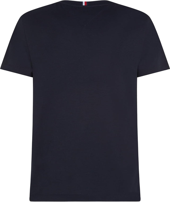 Tommy Hilfiger Herren H Emblem Tee S/S T-Shirts XL Desert Sky, XL Desert Sky