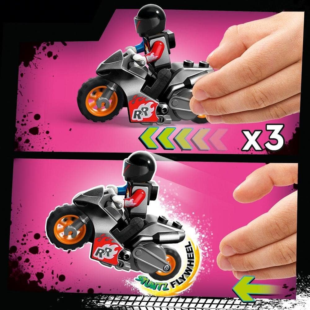 LEGO 60361 City Stuntz Ultimative Stuntfahrer-Challenge, 3in1 Stunts für 1 oder 2 Spieler Action, mi