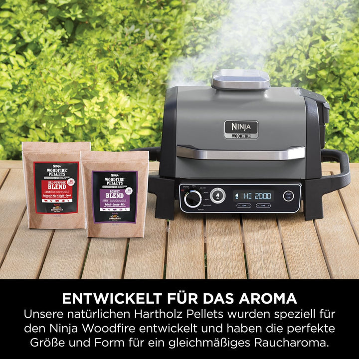 Ninja Woodfire Pellets – Allzweckmischung [XSKOGAPLT2EU] 900g, Offizielle Ninja Woodfire Pellets, XS