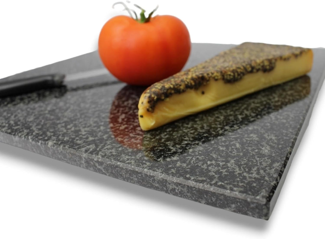 Granit Schneidebrett 30x20 30×30 40x30 Servierplatte Küchenbrett Made in Germany Granit Schneideplat