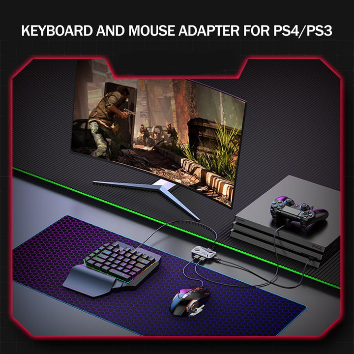 Xim Tastatur- und Mausadapter Gamecontroller-Konverter für P3 P4 P5 X360 X Box One